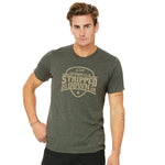 Stripped Down Tshirt - Army Green