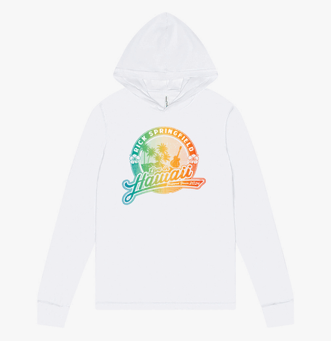 Live in Hawaii Long Sleeved Hoodie