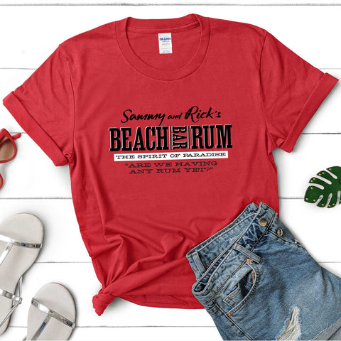 Beach Bar Rum T-Shirt - Sammy and Rick