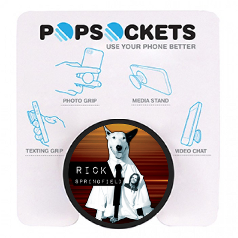 Rick Springfield Pop Socket for Phone - Working Class Dog